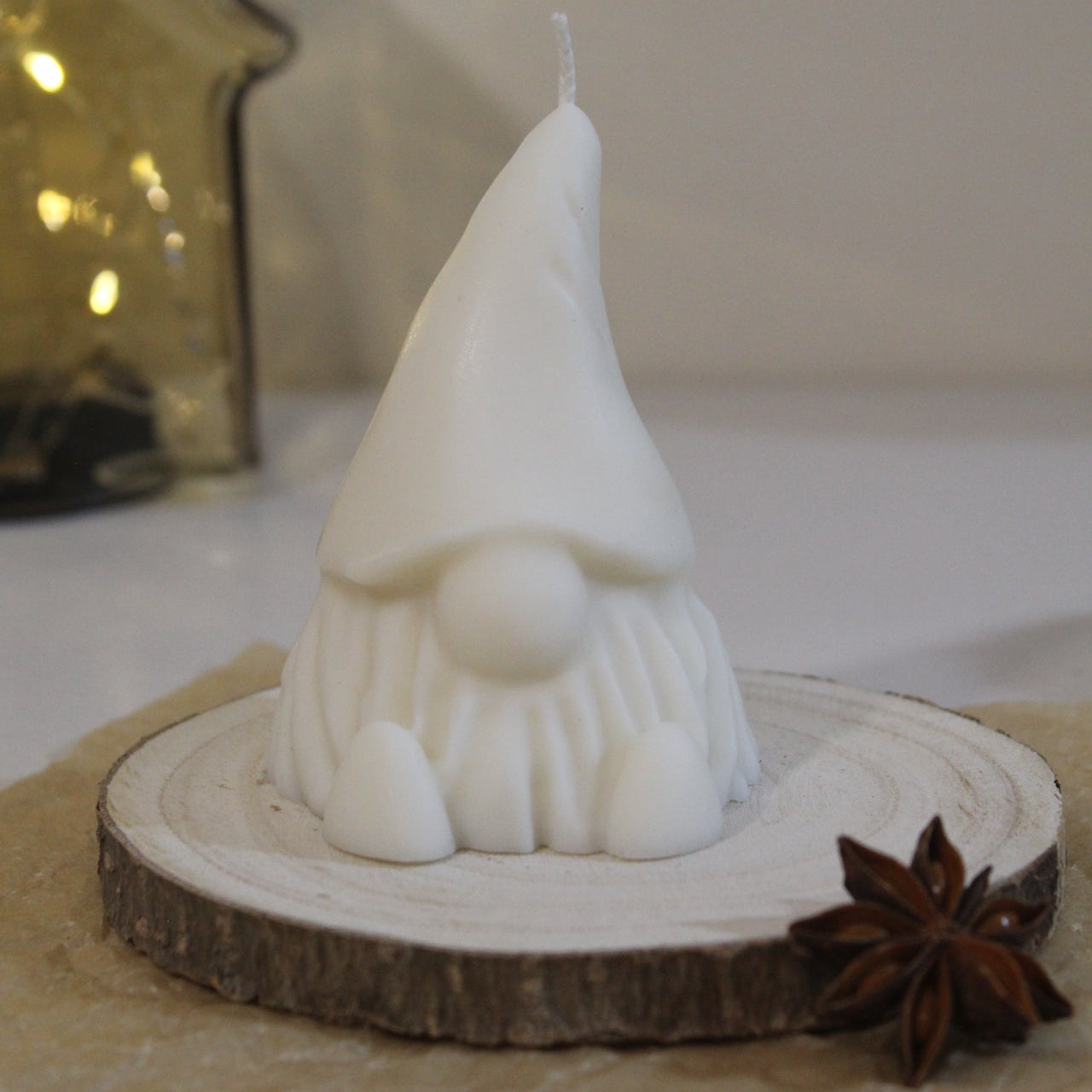 Vela Decorativa Gnomo - Colección Otoño