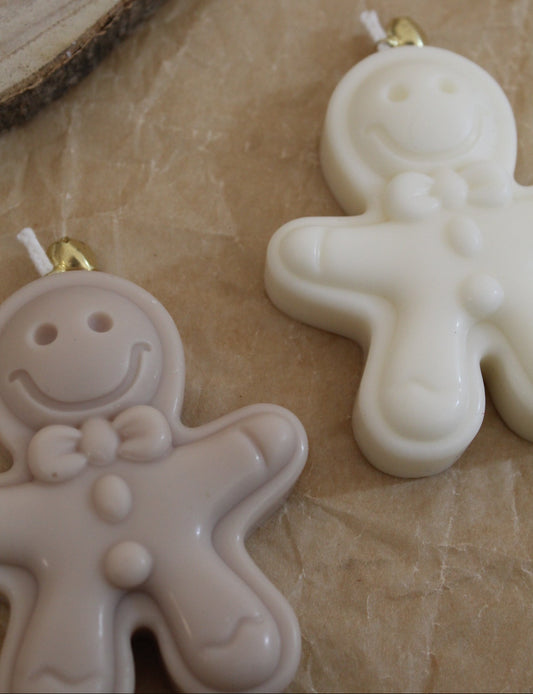 Vela Decorativa Galleta De Jengibre- Colección Navidad