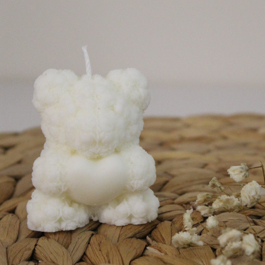 Osito con Estampado Floral