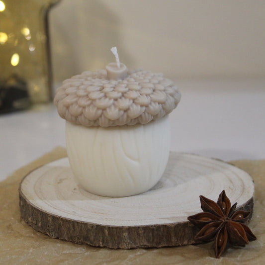 Vela Decorativa Bellota - Colección Otoño