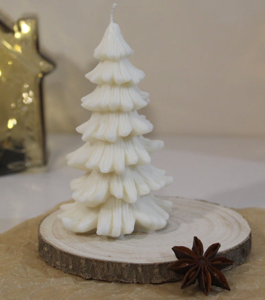 Vela Decorativa Abeto Navideño - Colección Navidad