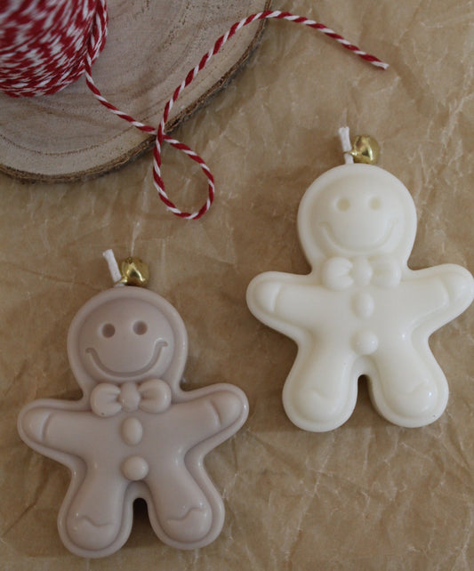 Vela Decorativa Galleta De Jengibre- Colección Navidad