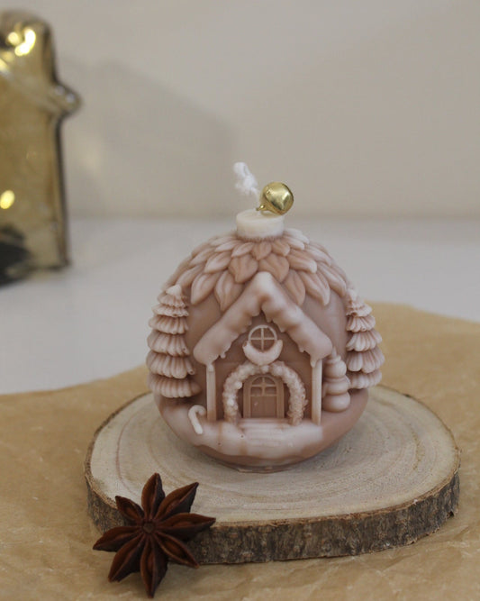 Vela Decorativa Bola de Navidad - Colección Navidad