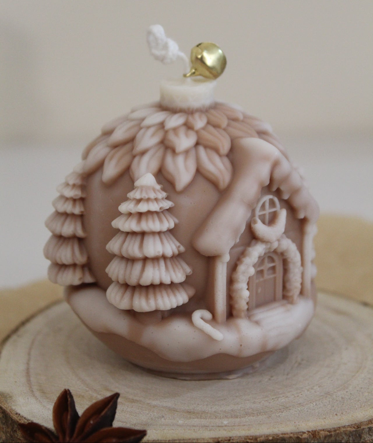 Vela Decorativa Bola de Navidad - Colección Navidad