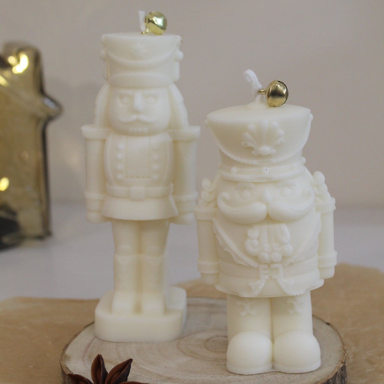 Vela Decorativa Cascanueces - Colección Navidad