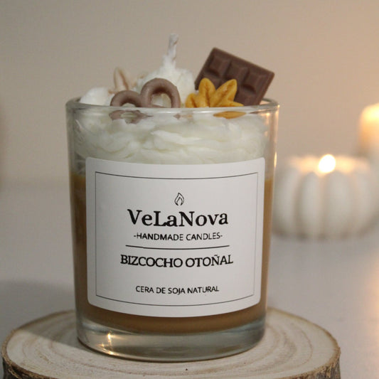 Vela Bizcocho Otoñal - Colección Otoño
